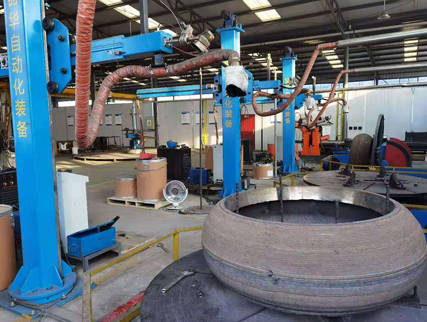 Vertical Roller Mill Hardfacing Cladding Machine