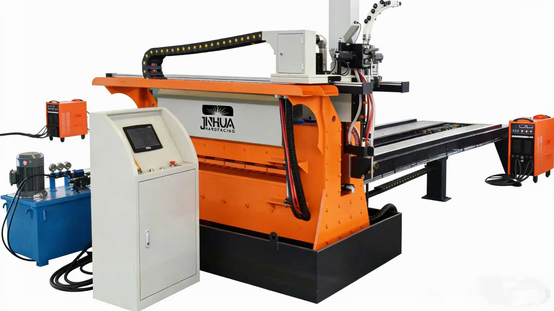 Single Torch and Double Wire Wear Plate Machine